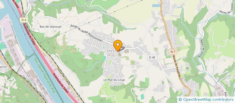 localisation de l'entreprise MONSIEUR LILIAN AVINENC  SEYSSUEL