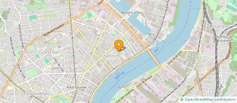 localisation de l'entreprise MONSIEUR LILIAN BALANGUE  BORDEAUX