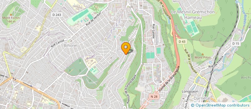 localisation de l'entreprise MONSIEUR LILIAN BARBIER  ROUEN