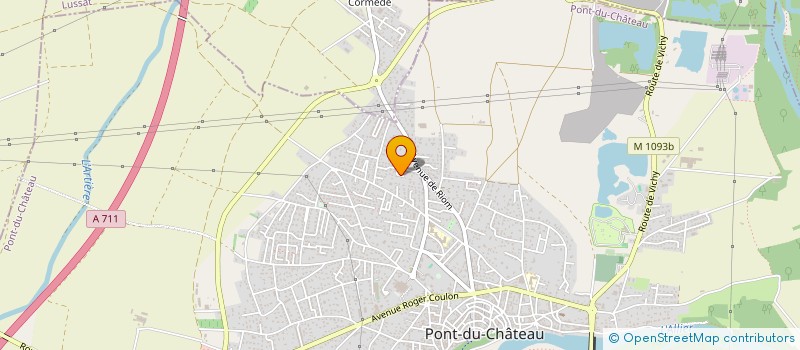 localisation de l'entreprise MONSIEUR LILIAN BASSALER  PONT-DU-CHATEAU