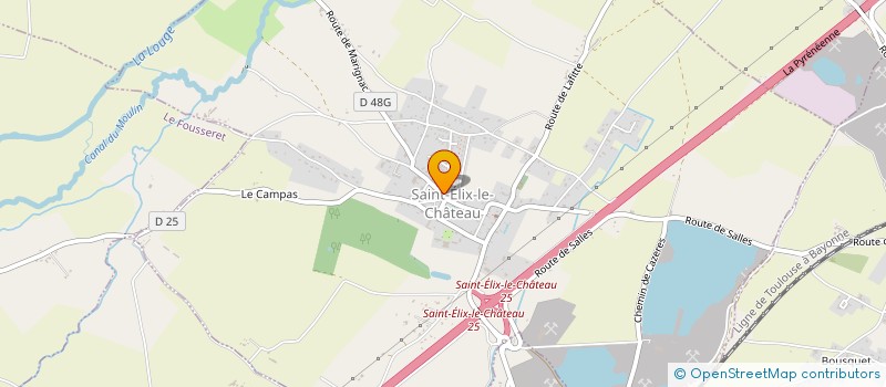 localisation de l'entreprise MONSIEUR LILIAN BASSO à SAINT-ELIX-LE-CHATEAU