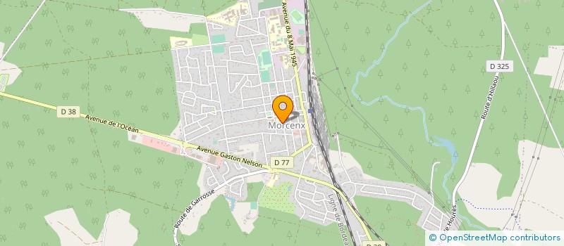 localisation de l'entreprise MONSIEUR LILIAN BATS  MORCENX-LA-NOUVELLE