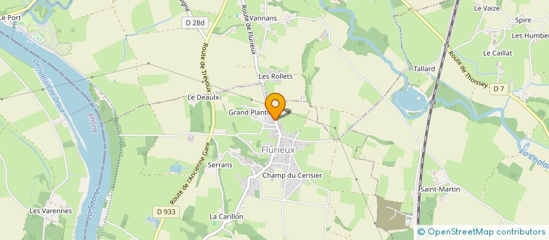 localisation de l'entreprise MONSIEUR LILIAN BAUCHET à MOGNENEINS