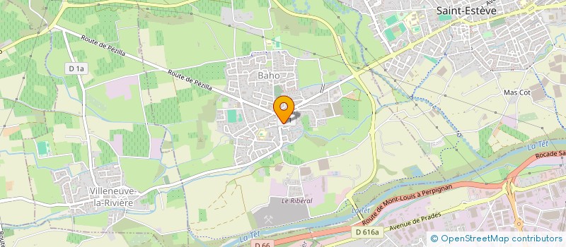 localisation de l'entreprise MONSIEUR LILIAN BENADJAMIA  BAHO