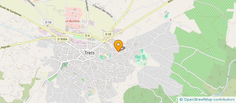 localisation de l'entreprise MONSIEUR LILIAN BERGER à TRETS