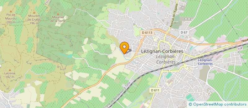 localisation de l'entreprise MONSIEUR LILIAN BESNARD à LEZIGNAN-CORBIERES