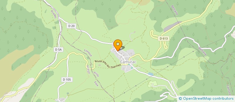 localisation de l'entreprise MONSIEUR LILIAN BETEILLE  CAMURAC