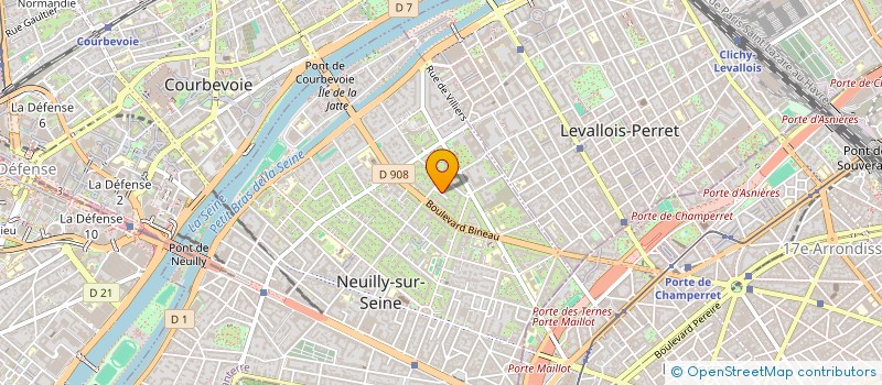 localisation de l'entreprise MONSIEUR LILIAN BICH à NEUILLY-SUR-SEINE