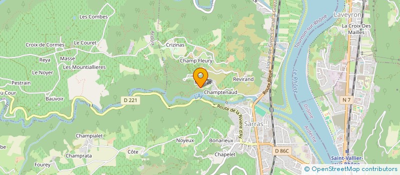 localisation de l'entreprise MONSIEUR LILIAN BOMBRUN  SARRAS