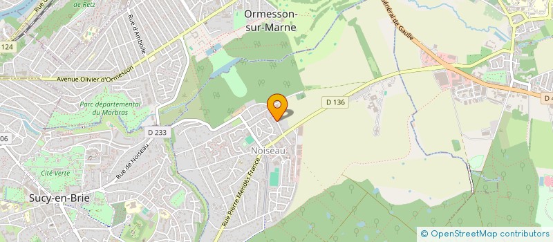 localisation de l'entreprise MONSIEUR LILIAN BOUCHER  NOISEAU