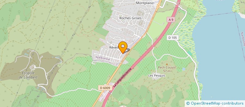 localisation de l'entreprise MONSIEUR LILIAN BOULLOUD  NARBONNE