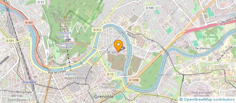 localisation de l'entreprise MONSIEUR LILIAN BOUVERON à GRENOBLE