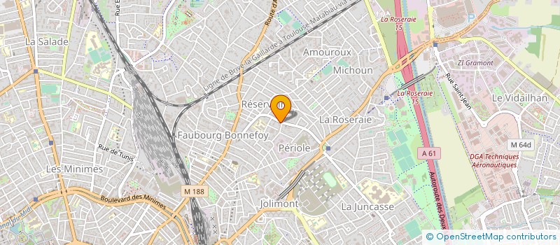 localisation de l'entreprise MONSIEUR LILIAN BRUNETEAU à TOULOUSE