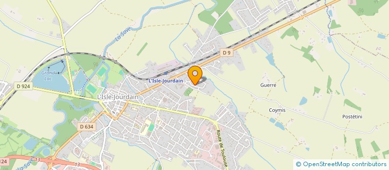 localisation de l'entreprise MONSIEUR LILIAN CADAMURO à L'ISLE-JOURDAIN
