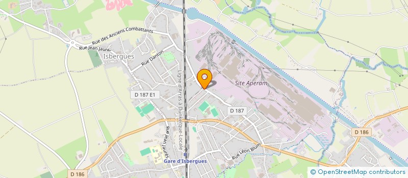 localisation de l'entreprise MONSIEUR LILIAN CAMPAGNE à ISBERGUES