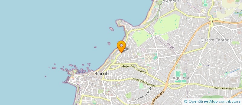 localisation de l'entreprise MONSIEUR LILIAN CANDEIAS à BIARRITZ