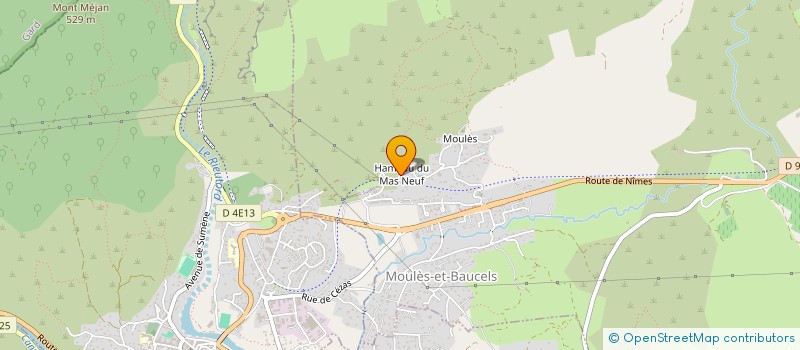 localisation de l'entreprise MONSIEUR LILIAN CHAFIOL à MONTOULIEU