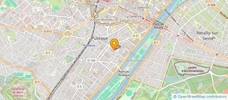 localisation de l'entreprise MONSIEUR LILIAN CHAIGNEAU  PUTEAUX