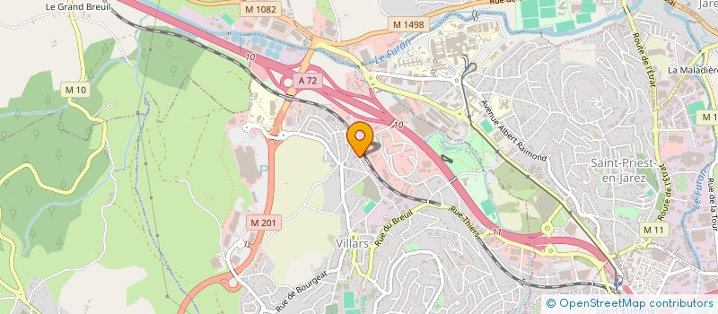 localisation de l'entreprise MONSIEUR LILIAN CHARROIN à VILLARS