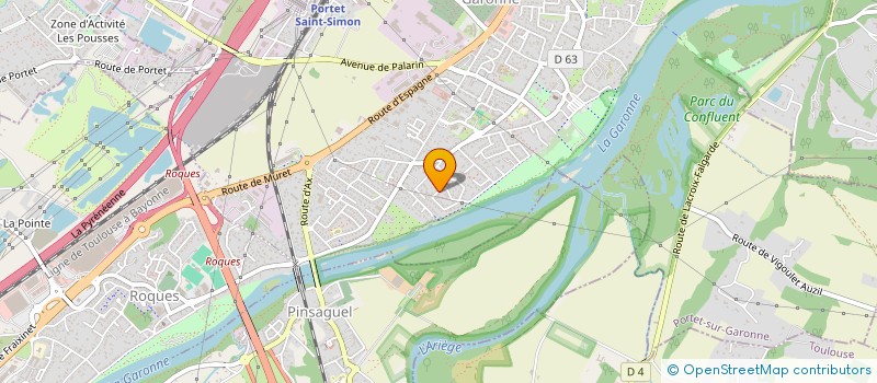 localisation de l'entreprise MONSIEUR LILIAN CHEVALLIER  PORTET-SUR-GARONNE