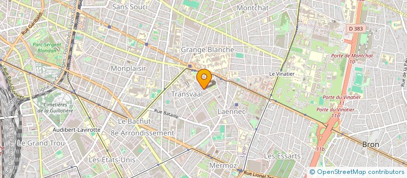 localisation de l'entreprise MONSIEUR LILIAN CLEMENT  LYON