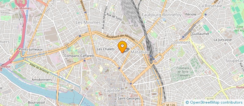 localisation de l'entreprise MONSIEUR LILIAN COQUILLAUD à TOULOUSE
