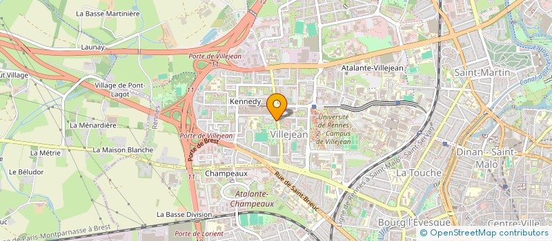 localisation de l'entreprise MONSIEUR LILIAN CORNILLEAU à RENNES
