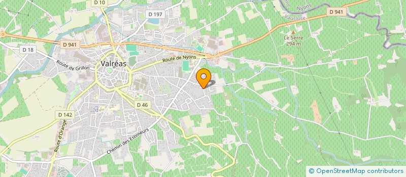 localisation de l'entreprise MONSIEUR LILIAN COULLET à VALREAS
