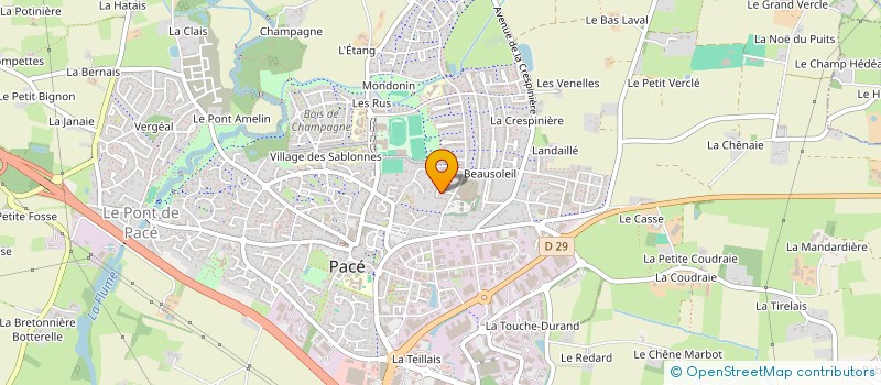 localisation de l'entreprise MONSIEUR LILIAN CRESPEL à PACE