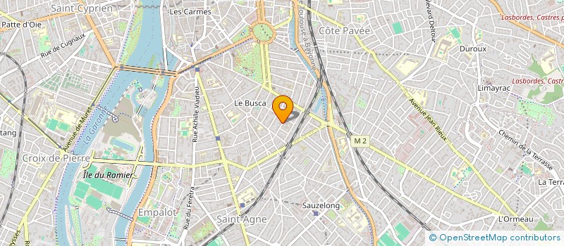 localisation de l'entreprise MONSIEUR LILIAN CURT à TOULOUSE
