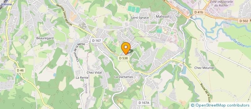 localisation de l'entreprise MONSIEUR LILIAN DEVIS  JARDIN