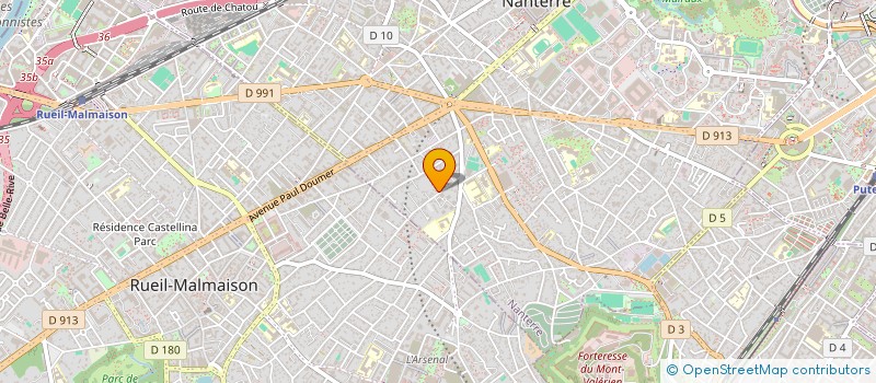 localisation de l'entreprise MONSIEUR LILIAN DORITCH  NANTERRE