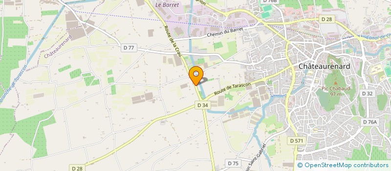 localisation de l'entreprise MONSIEUR LILIAN DUCCI  CHATEAURENARD