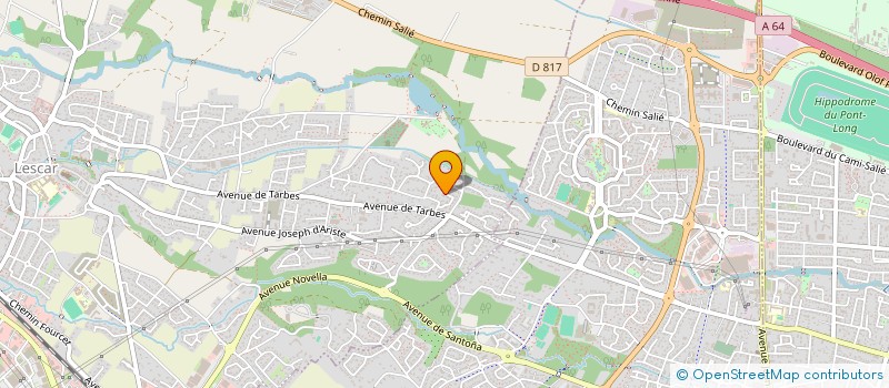 localisation de l'entreprise MONSIEUR LILIAN DUDON  LESCAR