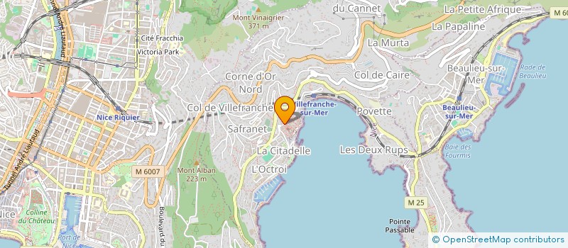 localisation de l'entreprise MONSIEUR LILIAN DUFOUR  VILLEFRANCHE-SUR-MER