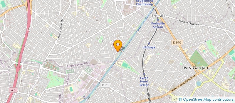 localisation de l'entreprise MONSIEUR LILIAN FINARU à AULNAY-SOUS-BOIS