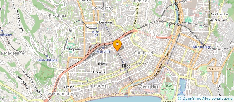 localisation de l'entreprise MONSIEUR LILIAN FRIAUD  NICE