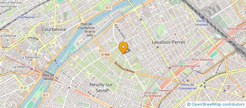 localisation de l'entreprise MONSIEUR LILIAN GANGNEUX à NEUILLY-SUR-SEINE