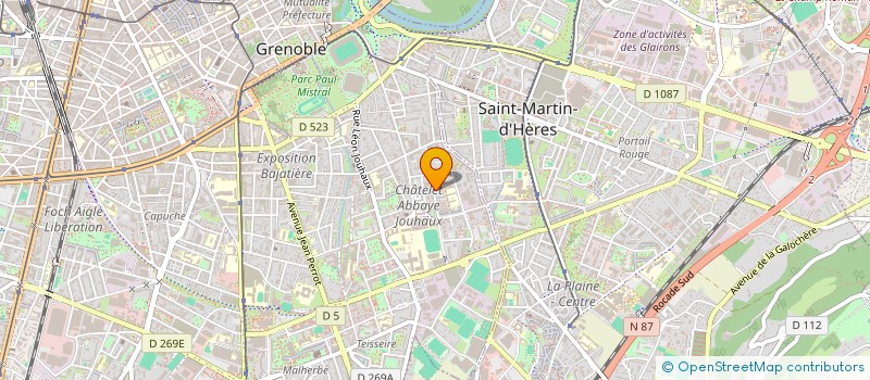 localisation de l'entreprise MONSIEUR LILIAN GENIN à GRENOBLE