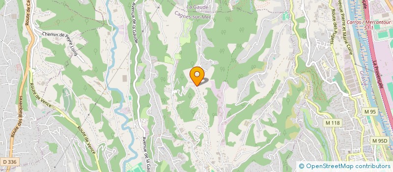 localisation de l'entreprise MONSIEUR LILIAN GIRARD  CAGNES-SUR-MER