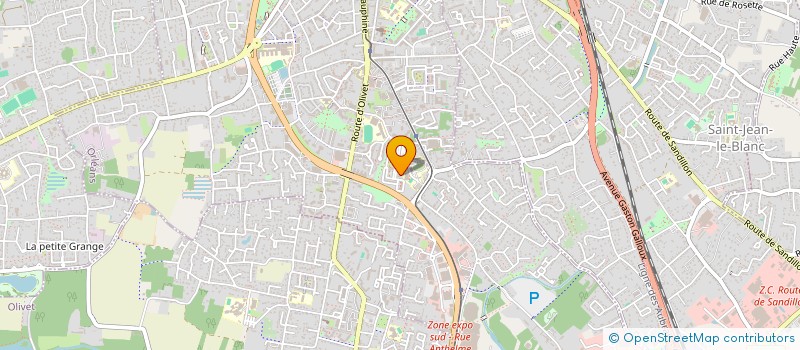 localisation de l'entreprise MONSIEUR LILIAN GITTON  ORLEANS