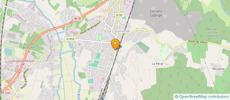 localisation de l'entreprise MONSIEUR LILIAN GOEURY  LA COURONNE