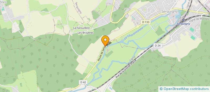 localisation de l'entreprise MONSIEUR LILIAN GOHIER  FONTAINE-L'ABBE