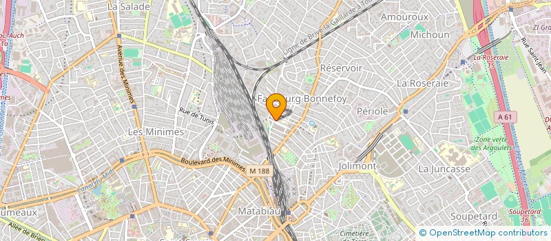 localisation de l'entreprise MONSIEUR LILIAN GOUVERNEUR  TOULOUSE