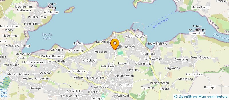 localisation de l'entreprise MONSIEUR LILIAN HERVET  LANDEDA