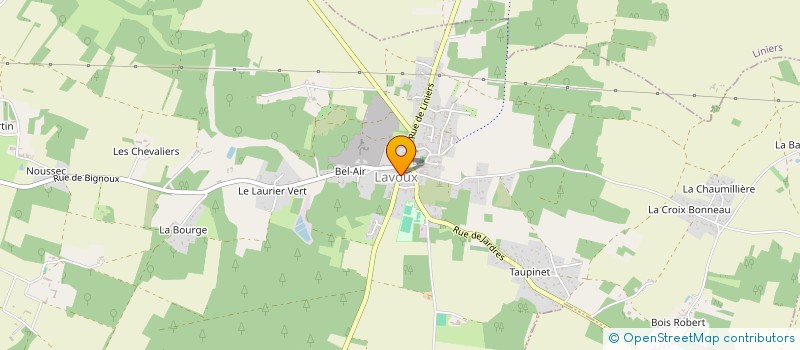 localisation de l'entreprise MONSIEUR LILIAN HUARD  LAVOUX