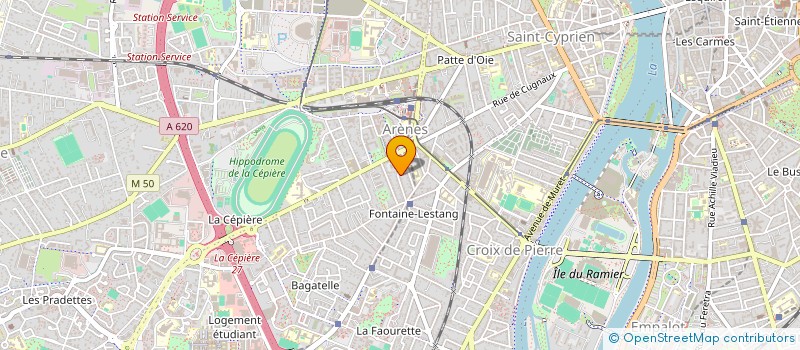 localisation de l'entreprise MONSIEUR LILIAN HUON  TOULOUSE