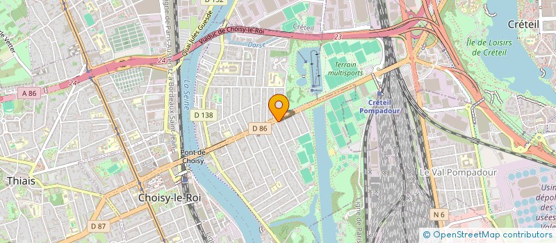 localisation de l'entreprise MONSIEUR LILIAN IATCO à CHOISY-LE-ROI