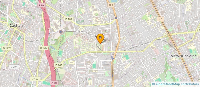 localisation de l'entreprise MONSIEUR LILIAN KERAUDREN  VILLEJUIF