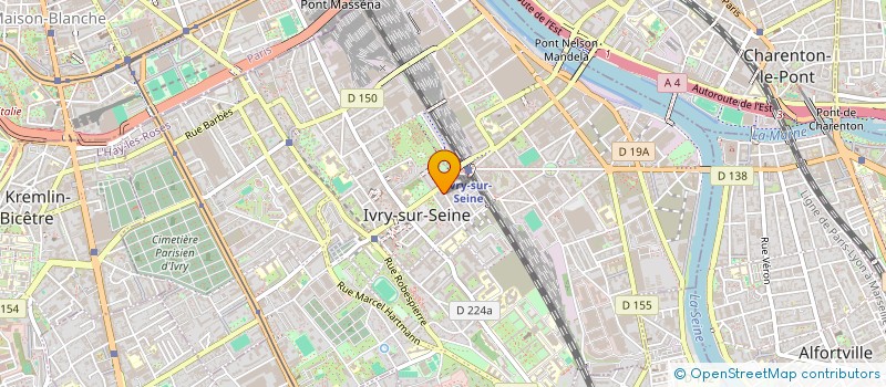 localisation de l'entreprise MONSIEUR LILIAN LARRIBERE  IVRY-SUR-SEINE